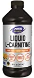 NOW Sports Nutrition, L-Carnitine Liquid 1000 mg, Highly Absorbable, Citrus, 16-Ounce