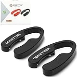 Wine Foil Cutter Magnetic Design [2 Pieces], 4 Stainless Blades Foil Remover Wine Bottles Opener Accessory, Removes Foil Top Effortlessly with Gift Box for Wine Lovers, Black
