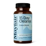 Mayfair Naturals 15 Day Cleanse Colon Detox, Dietary Supplement, 30 Capsules, Natural Laxative for Constipation and Digestive Health Supplement