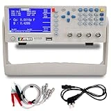 MATRIX MCR-5200 LCR Meter, Capacitance Meter 40Hz-200kHz, Benchtop Inductance Meter Accuracy 0.1%, Digital Electronic Component Tester with 32-Bit Core Processor, 30Ω/100Ω Two Output Resistance