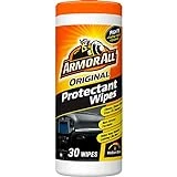Armor All Original Protectant Wipes by Armor All, Car Interior Cleaner Wipes with UV Protection to Fight Cracking & Fading, 30 Count
