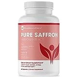 Saffron Supplements - 100% Pure Saffron Extract Capsules - Boost Energy & Mood, Support Eye & Heart Health
