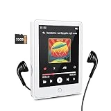 RUIZU 32GB MP3 Player with Bluetooth 5.3, 2.8' Full Touch Screen: Portable Music Player with Speaker, Voice Recorder, FM Radio, HiFi Digital Audio Player, Video Playback, E-Book, Support up to 128GB
