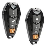 2 Key Fob fits Viper Hornet DEI Python Clifford Aftermarket Alarm Keyless Entry Remote (EZSDEI7141)