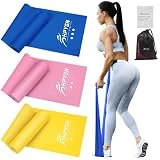 Exercise Resistance Bands, Physical Therapy Bands, Strength Training, Yoga, Pilates, Stretching, Non-Latex Elastic Band with Different Strengths,Workout Bands for Home
