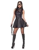 Spirit Halloween DC Villains Adult Catwoman Dress Costume | Officially Licensed | Batman | DC Cosmics | Cosplay | Couples Costumes - M