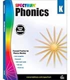 Spectrum Kindergarten Phonics Workbook, Ages 5 to 6, Kindergarten Phonics Workbooks, Letter Recognition, Alphabet Order, Vowel and Consonant Sound Practice - 144 Pages (Volume 53)