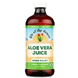 Lily of the Desert Aloe Vera Juice Drink, Inner Fillet, Vegan Dietary & Immune Support, Gluten Free Liquid Digestive Aid, No Water Added, 16 Fl Oz 