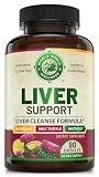 Liver Cleanse Detox & Repair Formula. Liver Support Supplement with Dandelion Root Silymarin Milk Thistle Turmeric & Artichoke Extract for Liver Health Support. Milk Thistle Liver Detox 90 Pills