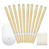 10 Pack Natural Beeswax Ear Candles Wax Removal, Ear Wax Candles for Ear Candling Wax Removal, Ear Candling Candles for Ear Cleaning, Ear Wax Candle Earwax Remover Ear Cleaning Tool