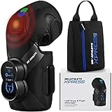 REATHLETE Xpress Knee Massager for Pain Relief | Leg Massager with Heat and Compression | Also Calf Massager or Thigh Massager | Massager for Circulation