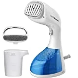 PurSteam 1400-Watt Steamer for Clothes, Wrinkle Remover, Fast Heat-up, Large Detachable Water Tank, Exact Measure Filler Cup and 2 in 1 Brush Included
