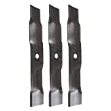 John Deere M127673 Mulching Blades 3-Pack 48' Decks GX LX X 280 289 300 325 335 345 500 590 710 750 940 Mowers Tractors