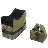 Shooting Rifle Rest Bag, Shooting Bags for Rifles for Gun Rest Hunting Outdoor – Unfilled (Army Green)