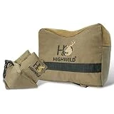 Highwild 900D Oxford Shooting Rest Bags - Shooting Bench Rest Front and Rear Support Bag Stand for Gun Rifle Shooting and Hunting - Water Resistance - Unfilled