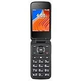 Total by Verizon TCL Flip 2, 16GB, Black - Prepaid Feature Phone (Locked)