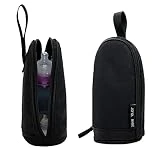 JOFOL BABE-Bottle Bag Breastmilk Cooler Bag Travel,Baby Bottle Cooler Bag Bottle Bag,Breastmilk Cooler Bag Insulated Bottle Bag,Insulated Baby Bottle Bag for Daycare (Black, Standard)