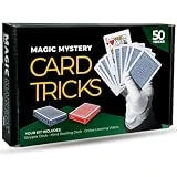 Magic Makers 50 Card Tricks Kit with 2 Decks Magic Mystery Cards