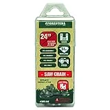 FORESTER FULL-CHISEL CHAINSAW CHAIN LOOP – Non-safety Chain 3/8' | .050 Gauge | 84 Drives for 24' BAR | Serious Cutting Blade | Fits Many Stihl, Oregon, and Husqvarna Chainsaws (84 Drives for 24' Bar)