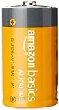 Amazon Basics 24-Pack D Cell Alkaline All-Purpose Batteries, 1.5 Volt, 5-Year Shelf Life