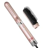 CHI Air Duo Multifunctional Styler, Rose Gold, Combining Hot Smoothing Dryer Brush, Hairstyling Iron and Curling Wand All Together