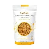 GiGi Hard Wax Beads, Golden Honee All Purpose Hair Removal Wax, no strip needed, 14 oz