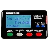 Digitone ProSeries Call Blocker Powerful Up-to-Date Blocking for Landline Phones - Easy Setup One Button Blocking of RoboCalls. Auto Blocks SPAM, Millions of Fake Names & Numbers