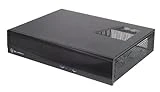 SilverStone Technology ML03B Milo Series Aluminum/Steel Micro-ATX Media Center/HTPC Case, Black ML03B-x