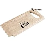 ELK BBQ Grill Wooden Scraper - Compatible with Charcoal and Gas Barbecue Grill Grates - Safe, Natural and Bristle-Free Cleaning
