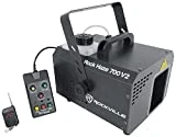 Rockville ROCKHAZE 700 CFM DMX Haze Machine Water Based DJ/Club Hazer and (2) Remotes