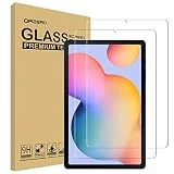 Orzero (2 Pack) Compatible for Samsung Galaxy Tab S6 Lite 10.4 inch Tempered Glass Screen Protector, 9 Hardness HD Anti-Scratch Full-Coverage (2.5D Arc Edges) (Lifetime Replacement)