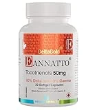 WELLNESS EXTRACT Eannatto Tocotrienols Deltagold Vitamin E Supplements Softgels, Tocopherol Free, Supports Immune Health, Non-GMO, Gluten Free & Antioxidant (50MG 30 Softgels).