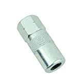 PROLUBE Professional 4-Jaw Grease Coupler | with Ball Check | 6,000 PSI | Use with Hand Operated Grease Guns | 1/8” NPT Threads (43502)