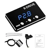 Throttle Response Controller 9 Drive Modes Smart Electronic Racing Accelerator Compatible with Dodge Challenger Ram Jeep Cherokee KJ KK Wrangler JK Maserati Ghibli