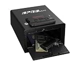 RPNB Pistol Safe Quick Access Pop-Open Door Safe, Gun Safe with Digital Key Pad, Heavy Duty Storage for Firearms Cash Jewelry Documents & More - for Home Office Hotel Use
