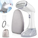30S Fast Heat-up Remove Wrinkles Steamer for Clothes, 1350W Handheld Clothes Steamers for Home Curtains Clothes, Garment Steamers with 380ML Detachable Water Tank and Heat Insulation Gloves