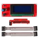 MELIFE 2004 LCD Graphic Smart Display Controller Board with Adapter with Cable for 3D Printer RAMPS 1.4 RepRap Mega RepRap Pololu Shield