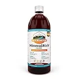 Maximum Living MineralRich Minerals Supplement with Aloe - Liquid Blend of Vitamins and Trace Minerals - 32 oz