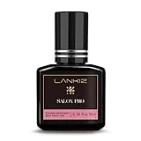 LANKIZ Eyelash Extension Glue for Professional Extra Strong Lash Glue for Eyelash Extensions 10ml | 1-2Sec Drying Time Retention 6-8 Weeks Semi-Permanent Maximum Bond Power Black Adhesive