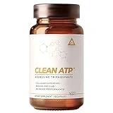LevelUp Clean ATP Capsules, 100% Adenosine Triphosphate, Increase Energy Endurance and Cognition, Patented ATP Supplement 60 Count (Pack of 1)