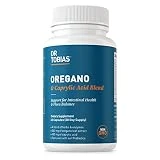Dr. Tobias Oregano and Caprylic Acid Blend, Gut Flora Balance Complex, Intestinal Health & Immune Support with Herbs & Probiotics, Gut Health Supplements for Women & Men (60 Count (Pack of 1))