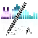 64GB Digital Voice Recorder - Voice Activated Recorder with Playback, Audio Recording Device for Lectures Meetings, USB Dictaphone Sound Tape Recorder MP3