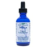 Eidon Liquid Silica Mineral Concentrate - Silica Supplement for Hair, Skin and Nails, Silica Drops to Support Collagen Production, Joint and Bone Health, Helps Manage Calcium, No Added Sugar - 2 oz