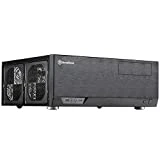 SilverStone Technology GD09 Home Theater PC (HTPC) Computer Case with Faux Aluminum Design for ATX/Micro-ATX Motherboards, SST-GD09B