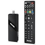 2023 Newest Digital Converter Box for TV, OWERSLYN [ATSC Tuner Hidden Behind The TV], TV Recording&Playback, USB Media Player, TV Tuner with 1080P HDMI/AV Output, Timer Setting, 2-in-1 Remote