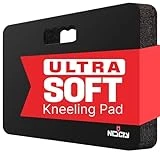 NoCry Extra Thick Professional Garden Kneeling Pad — Heavy Duty Anti-Slip Coating, Ultra Soft High Density Foam Cushion, Water & Dirt Resistant, Shock Absorbent Garden Kneeler