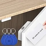 RFID Electronic Cabinet Lock Hidden DIY Electronic Induction Lock for Wooden Cabinet Locker Drawer Cupboard Letter Box