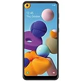 SAMSUNG TracFone Galaxy A21 4G LTE Prepaid Smartphone (Locked) - Black - 32GB - Sim Card Included - CDMA
