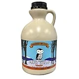 Organic Vermont Maple Syrup - Grade B - Now Called Grade A Dark Robust - 100% Pure and All-Natural - One Quart Jug - From Barred Woods Maple