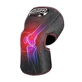 QUINEAR Knee Massager with Heat, Air Compression Knee Brace Wrap for Arthritis Pain Relief, Heated Knee Massager for Circulation and Pain Relief,3 Modes & 3 Intensities - FSA or HSA Approved